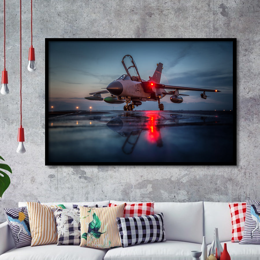 Panavia Tornado War Airplane Craft Framed Art Prints Wall Decor - Painting Art, Framed Picture, Ready to Hang