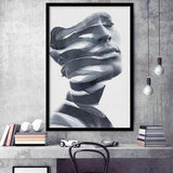 Peeling Away Layers His Flawless Skin Framed Art Prints Wall Decor, Framed Picture, Large Picture