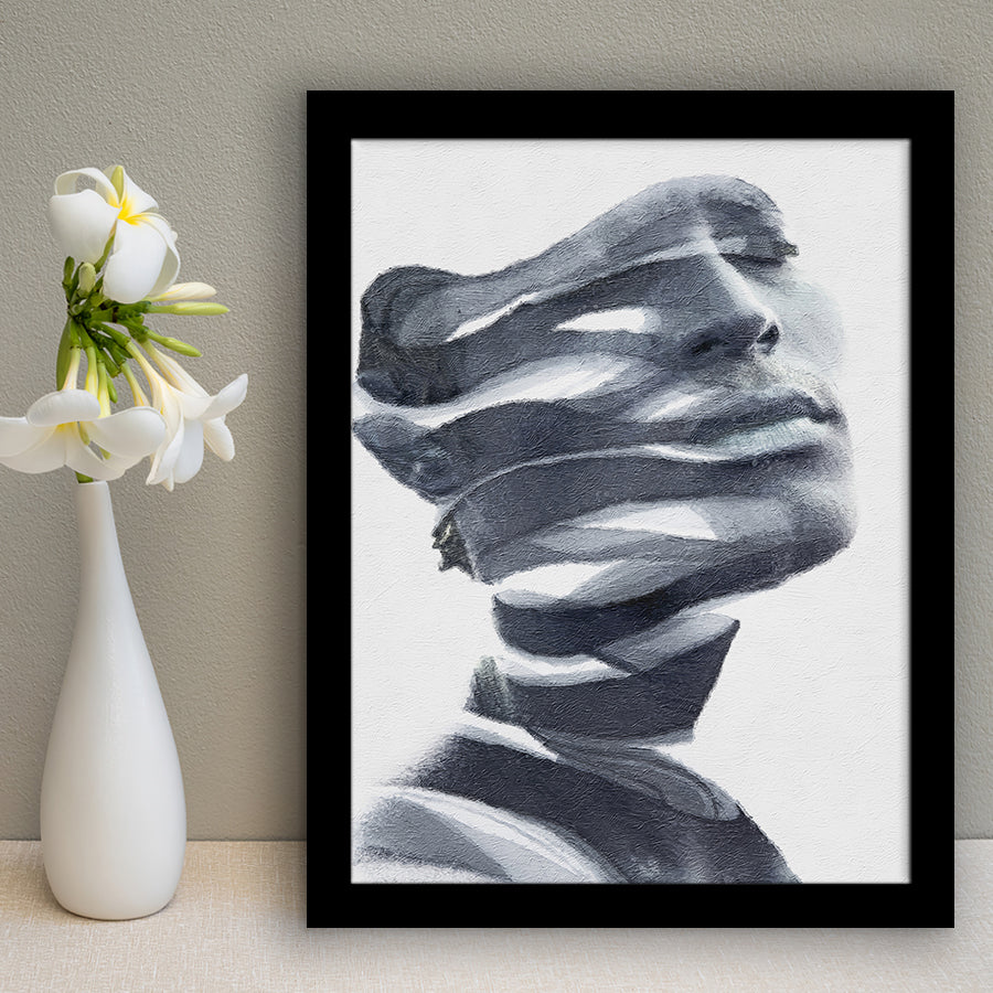 Peeling Away Layers His Flawless Skin Framed Art Prints Wall Decor, Framed Picture, Large Picture