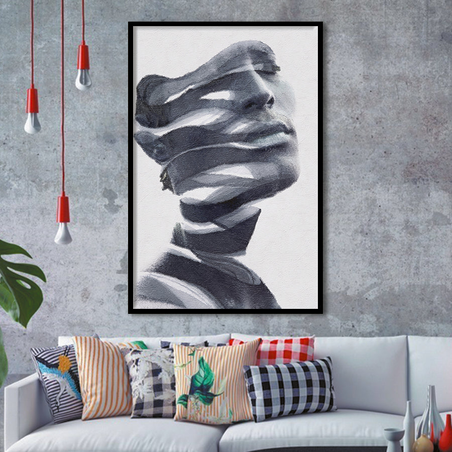 Peeling Away Layers His Flawless Skin Framed Art Prints Wall Decor, Framed Picture, Large Picture