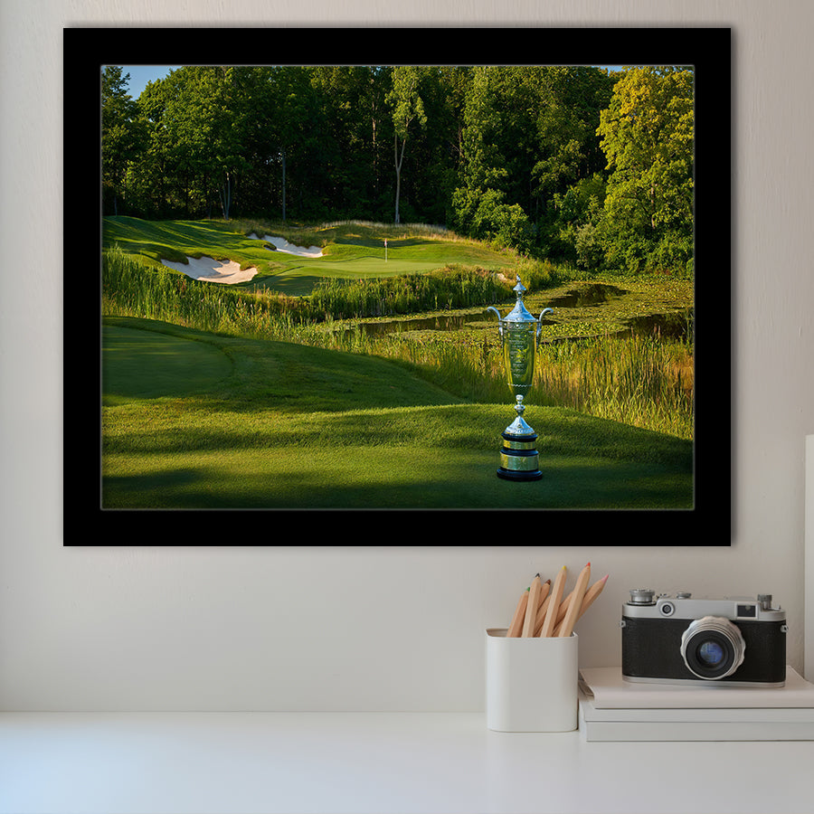 Pga Championship Wanamaker Trophy Framed Art Prints Wall Art Decor - Painting Prints, Framed Picture