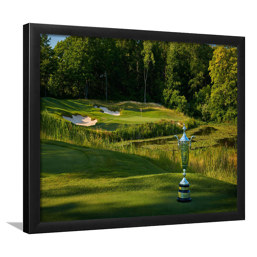 Pga Championship Wanamaker Trophy Framed Art Prints Wall Art Decor - Painting Prints, Framed Picture