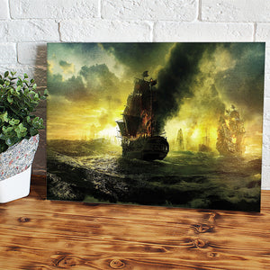 Pirates Of The Caribbean Hintergrund Canvas Wall Art - Canvas Prints, Prints For Sale, Painting Canvas,Canvas On Sale