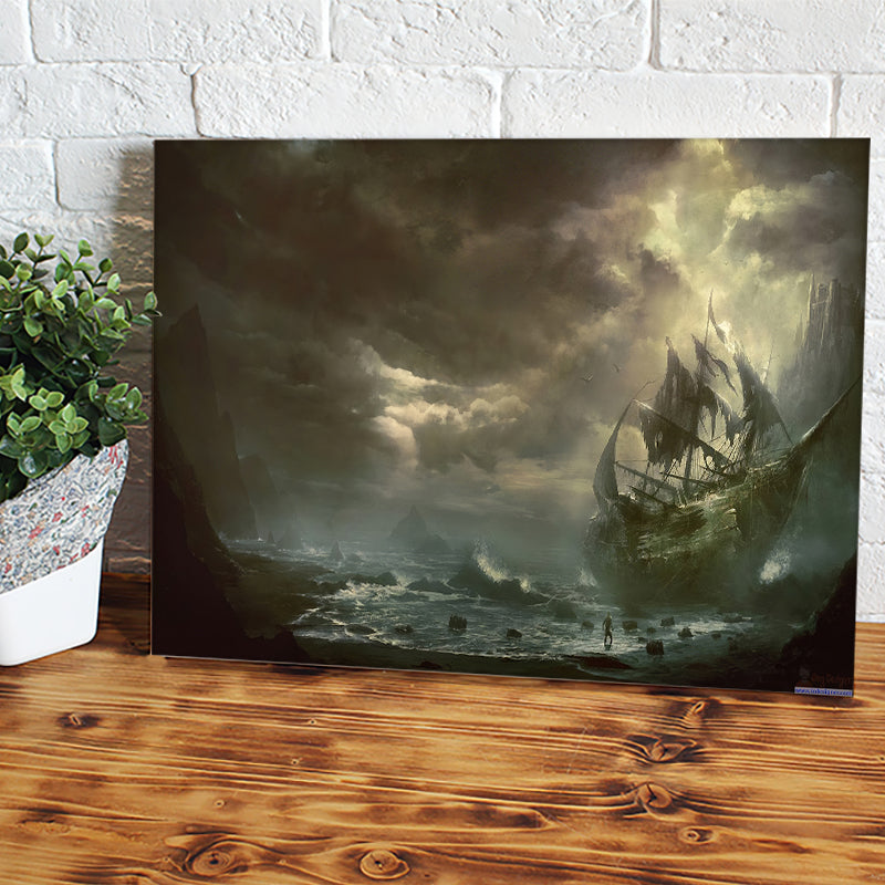 Pirates Of The Caribbean Ocean Canvas Wall Art - Canvas Prints, Prints For Sale, Painting Canvas,Canvas On Sale