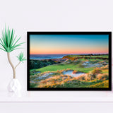 Planning A Trip To Bandon Dunes Golf Resort, Golf Sport Print, Golf Lover, Framed Art Prints Home Decor