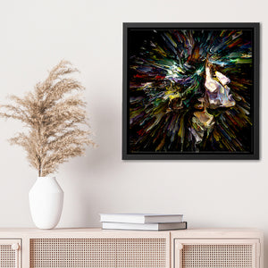 Canvas Wall Art | Portrait On The Subject Of Art - Framed Canvas, Canvas Prints, Painting Canvas
