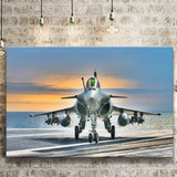 Rafale Fighter Jet Military Airplane Plane Fighter 17 Canvas Prints Wall Art Decor - Painting Canvas, Art Prints, Ready to Hang
