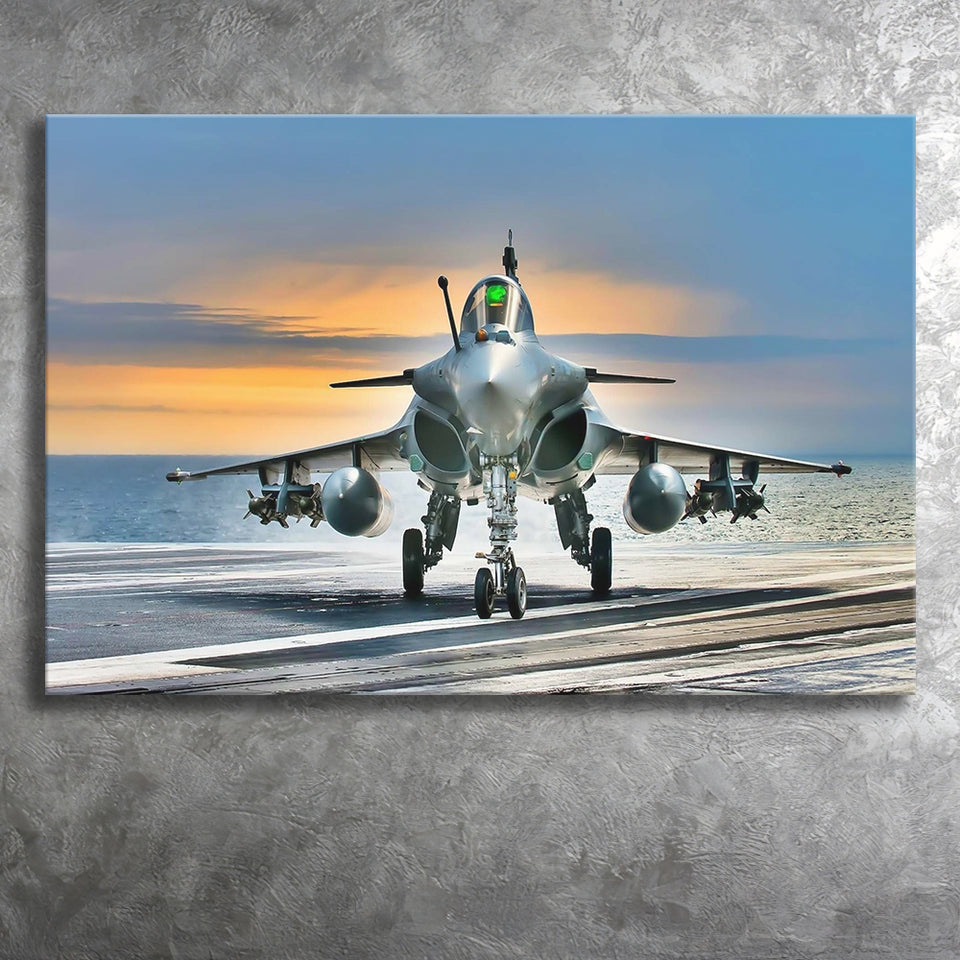 Rafale Fighter Jet Military Airplane Plane Fighter 17 Canvas Prints Wall Art Decor - Painting Canvas, Art Prints, Ready to Hang