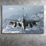 Rafale Fighter Jet Military Airplane Plane Fighter 33 Canvas Prints Wall Art Decor - Painting Canvas, Art Prints, Ready to Hang
