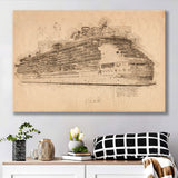 Royal Caribbean Cruise Ship Canvas Prints Wall Art - Painting Canvas, Painting Prints, Wall Home Decor, Prints for Sale