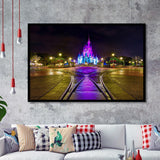 The Beautiful Scene Of Cinderella Castle Framed Art Prints Wall Decor - Painting Prints,Wall Art, Framed Picture,For Sale