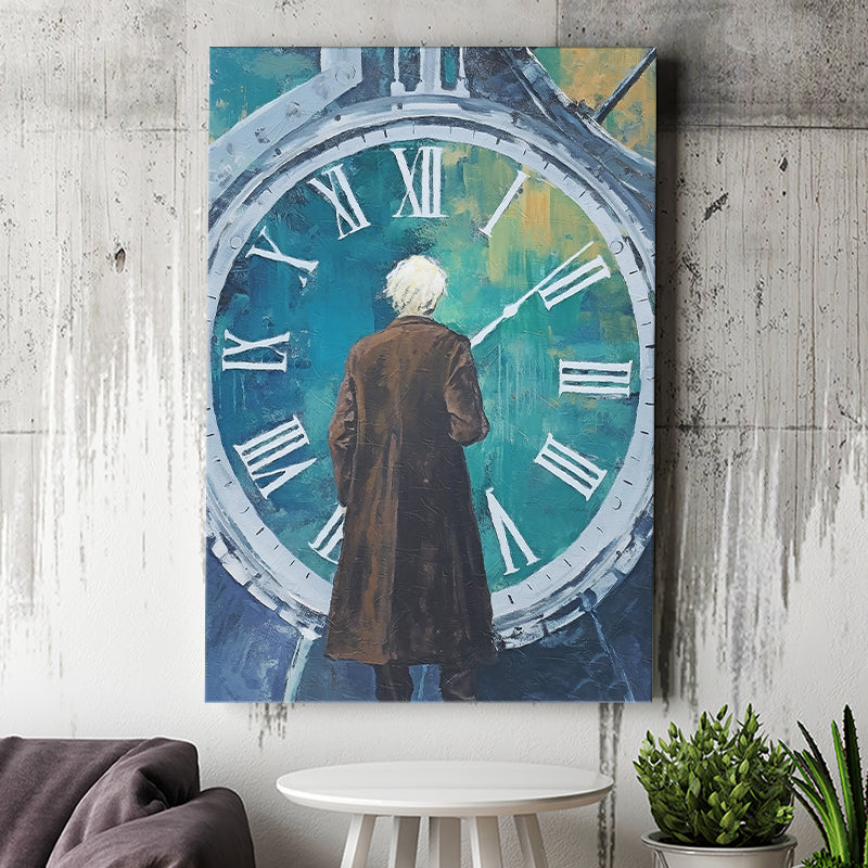 Watching Your Time Canvas Prints Wall Art, Home Living Room Decor, Large Canvas