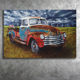 Winner Gets A Signed Print Vintage Picku Truck Canvas Prints Wall Art - Painting Canvas, Wall Decor, Home Decor, Painting Prints, For Sale