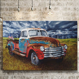 Winner Gets A Signed Print Vintage Picku Truck Canvas Prints Wall Art - Painting Canvas, Wall Decor, Home Decor, Painting Prints, For Sale