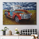 Winner Gets A Signed Print Vintage Picku Truck Canvas Prints Wall Art - Painting Canvas, Wall Decor, Home Decor, Painting Prints, For Sale