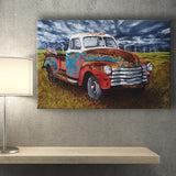 Winner Gets A Signed Print Vintage Picku Truck Canvas Prints Wall Art - Painting Canvas, Wall Decor, Home Decor, Painting Prints, For Sale