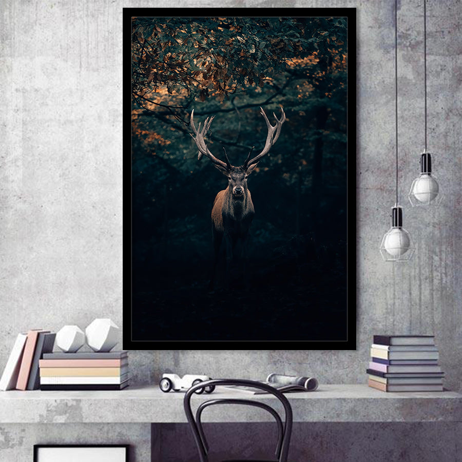 Deer Art Decor Framed Art Prints Wall Decor - Painting Prints, Wall Art, Framed Picture, For Sale